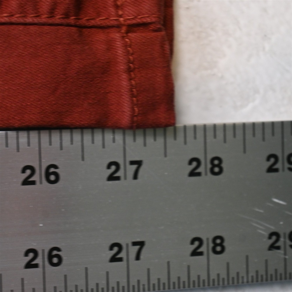 Seven7 8 Tummyless High Rise Skinny Orange Stretch Denim Womens Jeans - Picture 7 of 10